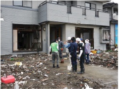 東日本大震災ボランティア